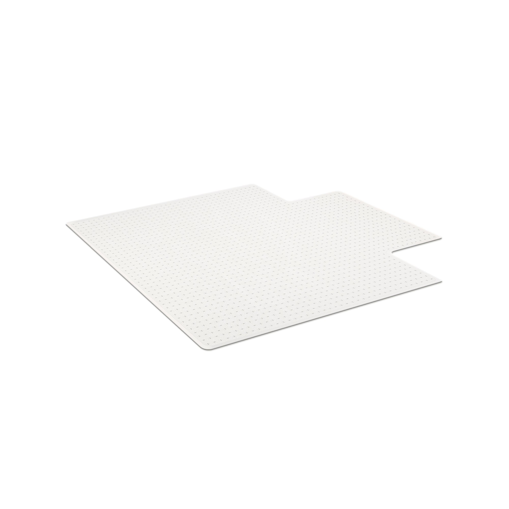 Aleco ES Robbins, Chair Mat with Lip for Low Pile Carpet, 45in.x53in., Length 53 in, Width 45 in, Material Vinyl, Model# 128183
